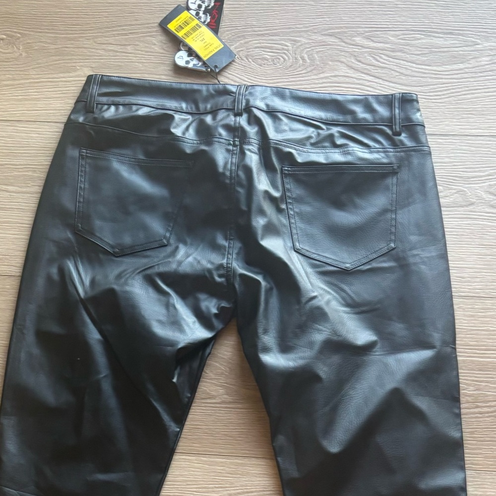 Devilish Fashion Black “Leather” Pants - Picture 7 of 10